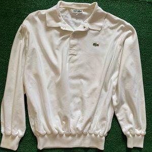 Vintage Lacoste Collared Sweatshirt